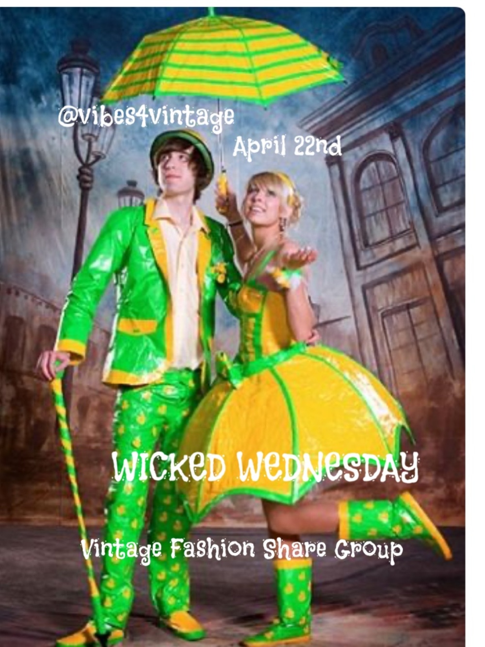 4/22 WICKED WEDNESDAY VINTAGE FASHION SHARE GROUP